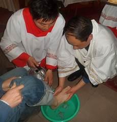 约13章彼此洗脚的命令讲章